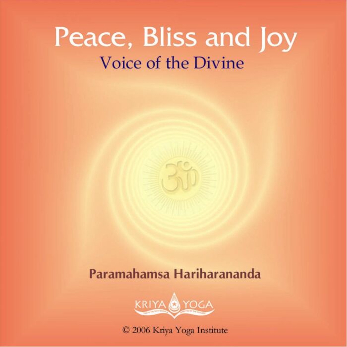 CD: Peace, Bliss and Joy - Voice of the Divine